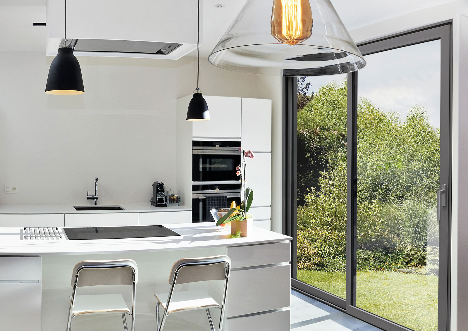 kitchen sliding door